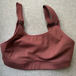 GapFit Women's Burgundy Nursing Bra
